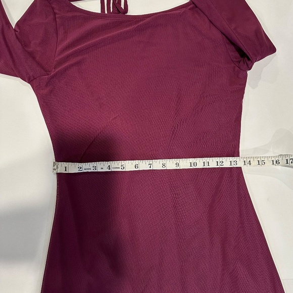 Princess Polly Lukea Long Sleeve Mini Dress Mauve - Size 6 - NEW With Tags. - Picture 7 of 16